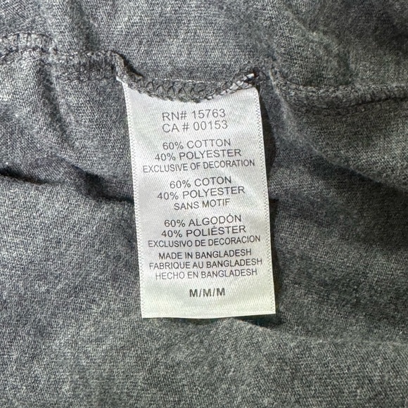 Men’s Charcoal Gray & Navy Penn State University Short Sleeve Tee Size Medium - Picture 4 of 5